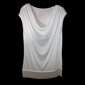 🔴 4/$20 Fringed Hem Top by INC